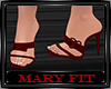 Mary Shoes Red