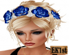 Flower Headdress (Blue)