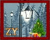 ZY: Winter Lamp Bench