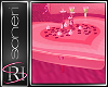 Pink Hart Coffe Table