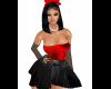 redblack dress