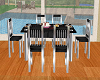 BLACK SEXI DINING TABLE