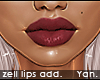 Y: zell lips | ruby