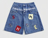Female ROMWE Jorts