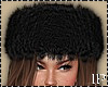 Fur Winter Black Hat