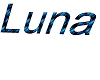 Luna Name sign