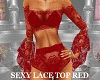Sexy Lace Top Red