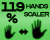 Hand Scaler 119%