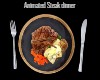 Animated Steak Dinner