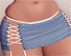B. MINI SKIRT + WHITE