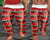 couples red pj pants*F