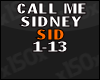 Call Me, Sidney