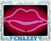 "CHZ  Neon Lips Rug