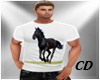 CD Shirt  Black Horse