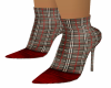 Red Plaid Boot