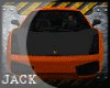 J|Orange Lamborghini Car
