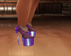 Ava purple heels