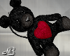-MB- Bear Bag Red Heart