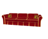 Vernie Red Sofa