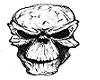 ~jr~Dark Goth Skull