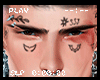 ☨Duk0- Face tatto