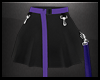 Blk Skirt w/Purple Strap