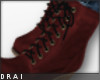 D| Maroon Boots