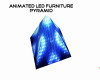 Blue LED ANIM Pyramid