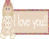 Ilove you blinkie
