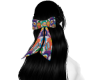 Comic bow blk hair