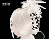 plaid clip blonde