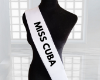 Miss Cuba Sash