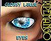 Glossy l-blue Eyes 06
