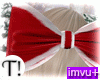 T! Santa Hair Bow