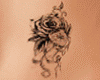 Rose Conpass Tattoo