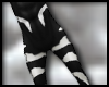 Dark Zebra Fur Bottom M
