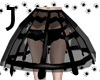 layerable cageskirt blac