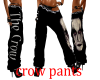 crow pants (f)