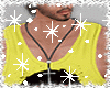Top jaune homme