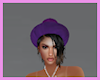 Di* Purple Hat Brunette