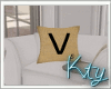 K. Scrabble Pillow; V 