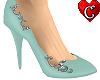 Heels BarocGem Teal