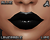!A Allie Lips - Black