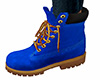 Med Blue Work Boots (F)