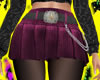 Purple Skirt With Chain