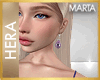 HERA | Purple Earrings