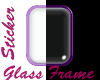 TM Glass frame Purple