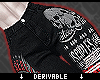 H | RLL Jeans Dark Skull