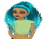 sofia turquoise hair