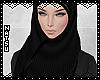 {3D} Hijab Black
